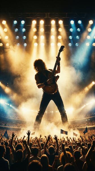 《摇滚人生》高清音乐视频海报